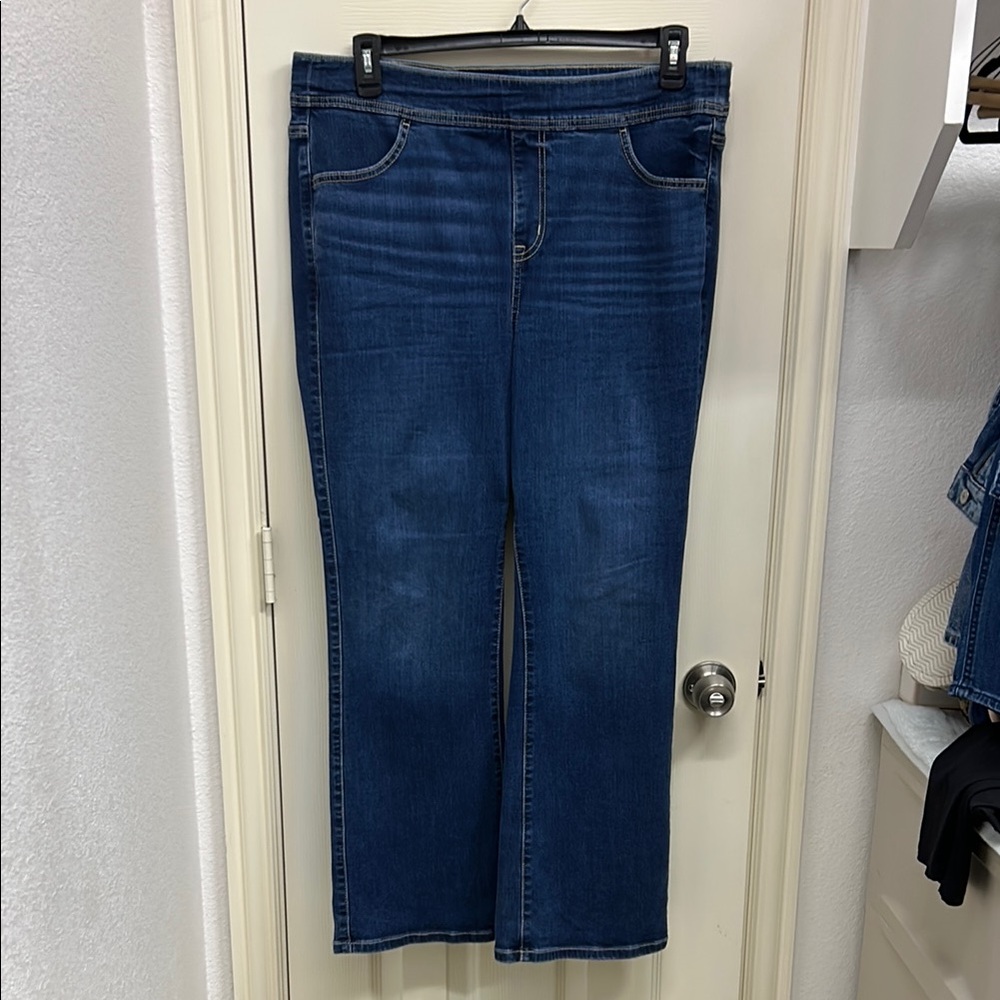 Torrid Dark Blue Straight Leg Jeans